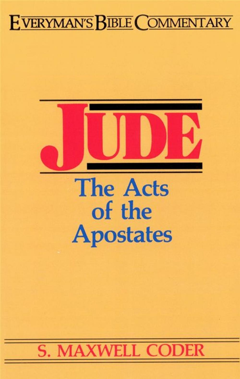 Big bigCover of Jude- Everyman's Bible Commentary