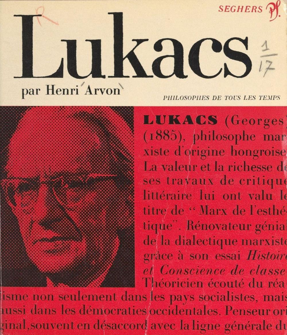 Big bigCover of Georges Lukacs ou le Front populaire en littérature