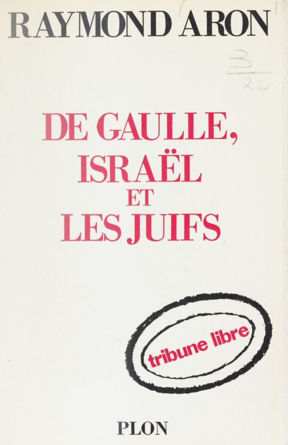 Big bigCover of De Gaulle, Israël et les Juifs