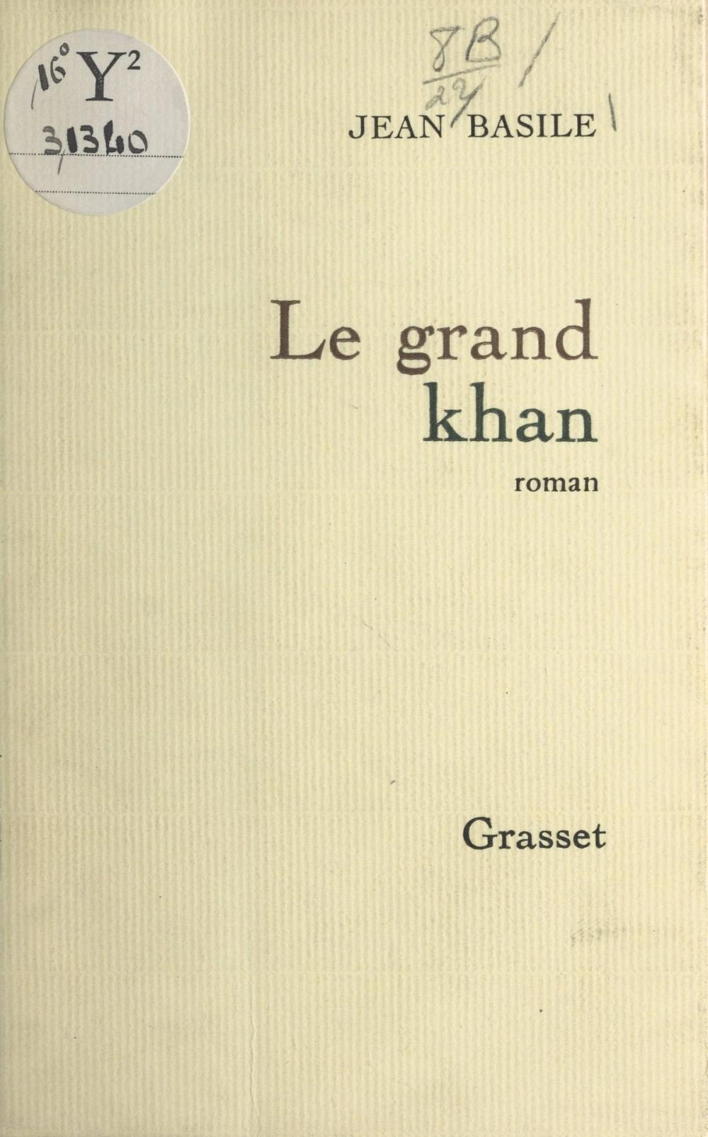 Big bigCover of Le grand Khan