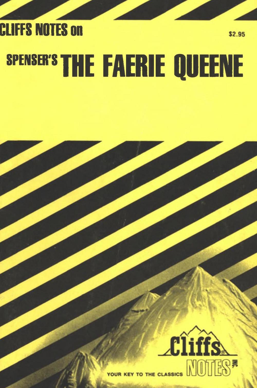 Big bigCover of CliffsNotes on Spenser's The Faerie Queene