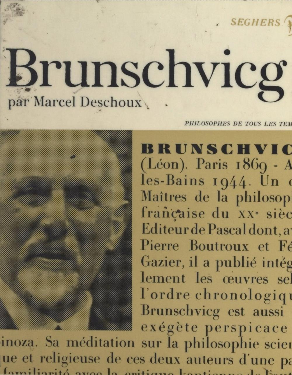 Big bigCover of Léon Brunschvicg