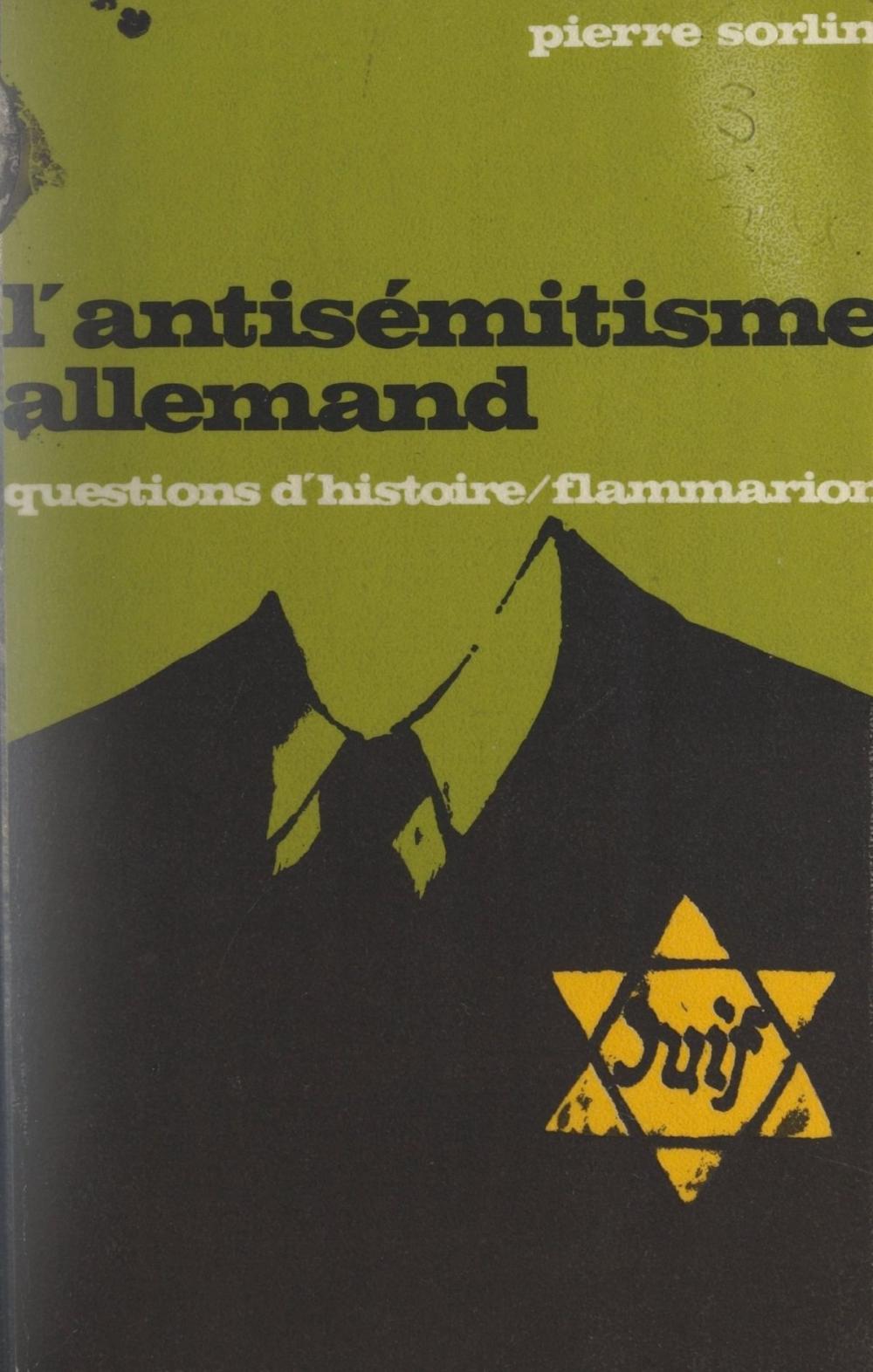 Big bigCover of L'antisémitisme allemand