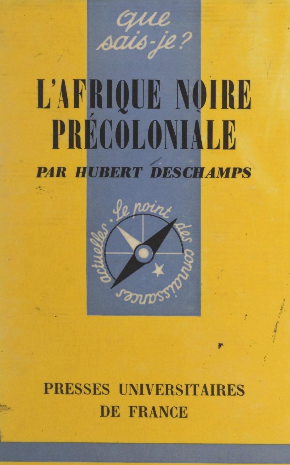 Big bigCover of L'Afrique noire précoloniale