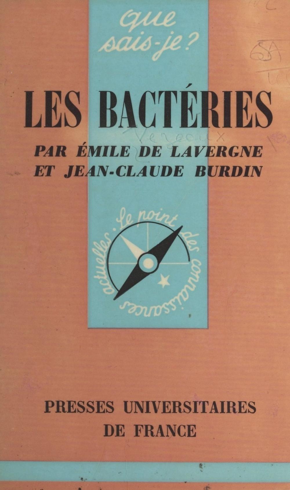 Big bigCover of Les bactéries