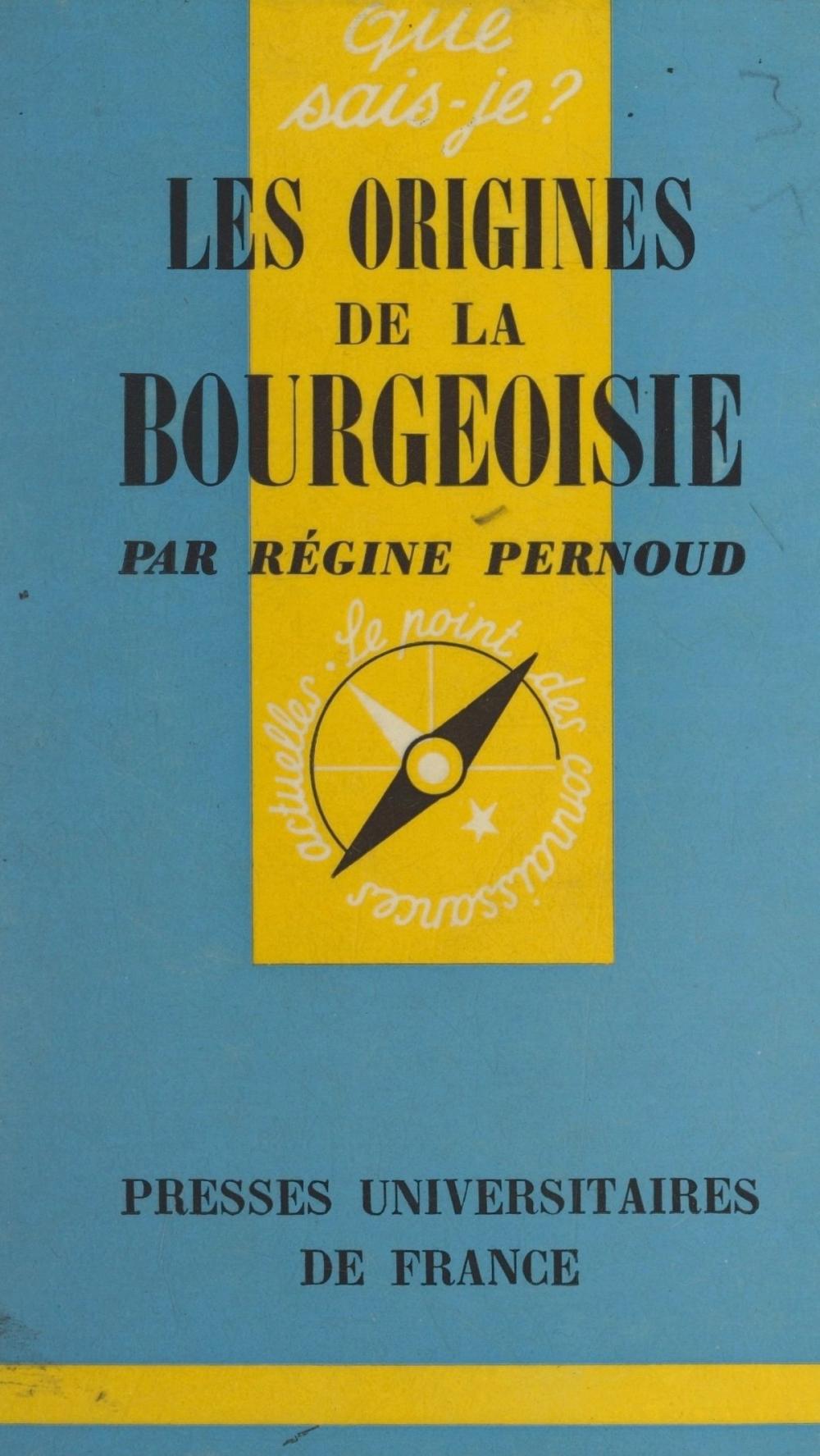 Big bigCover of Les origines de la bourgeoisie