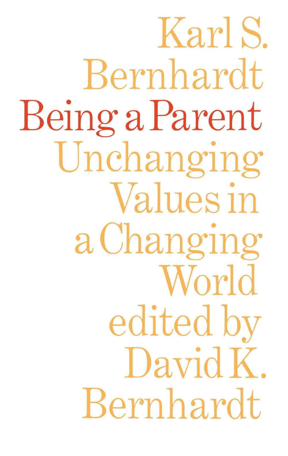 Big bigCover of Being a Parent