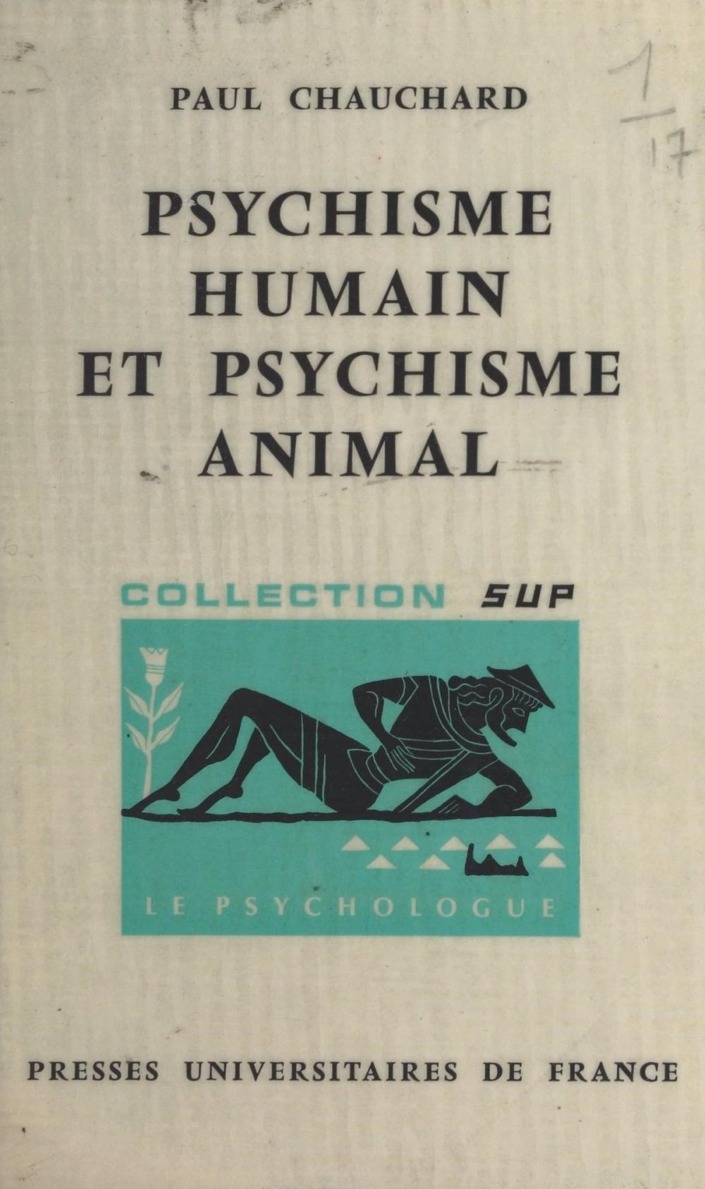 Big bigCover of Psychisme humain et psychisme animal