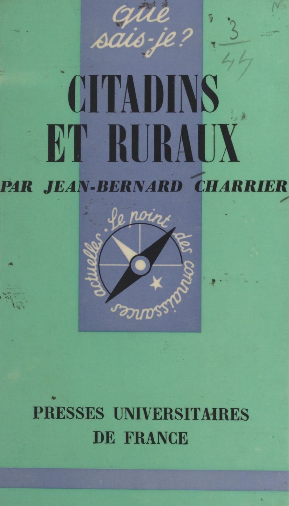 Big bigCover of Citadins et ruraux