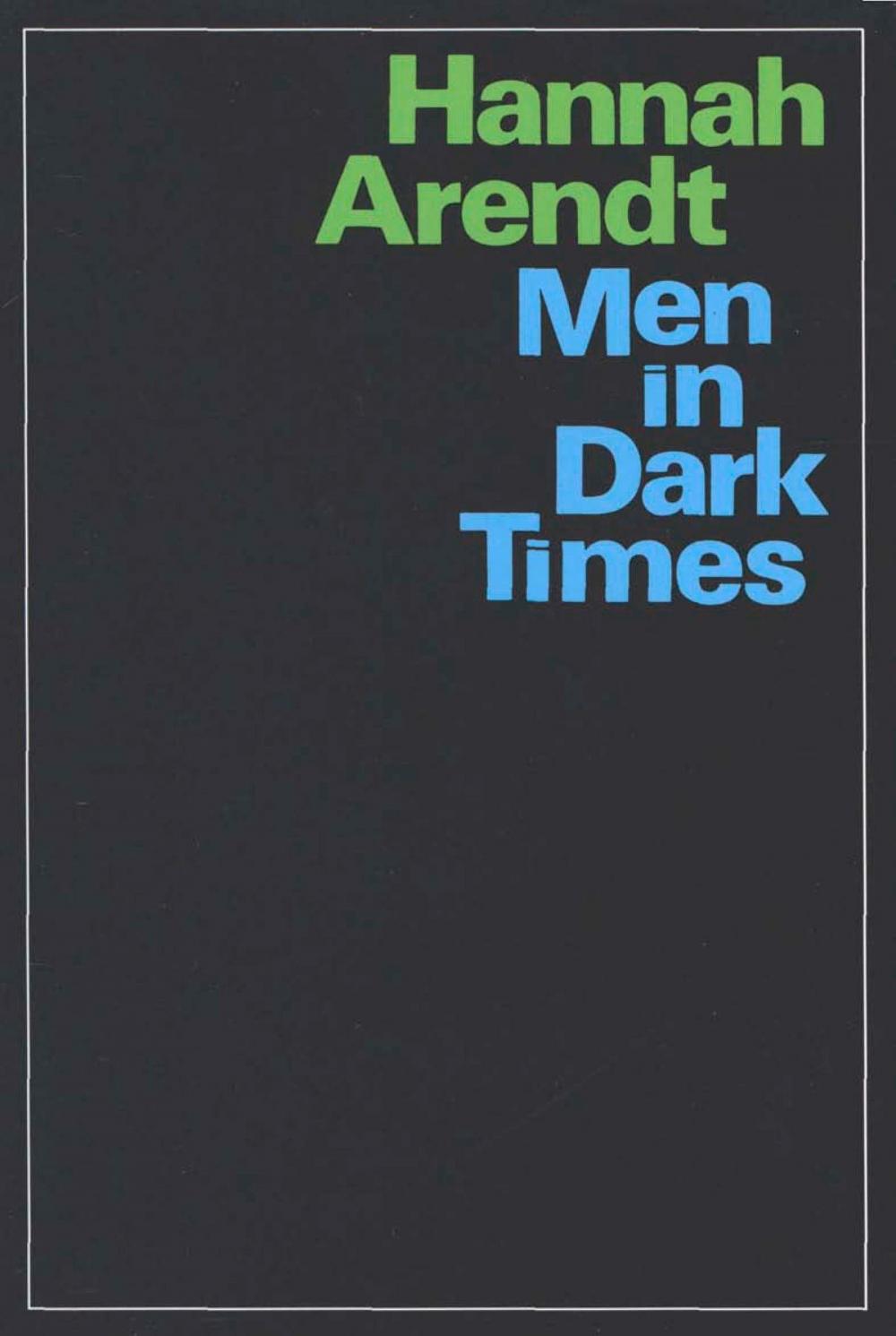 Big bigCover of Men in Dark Times