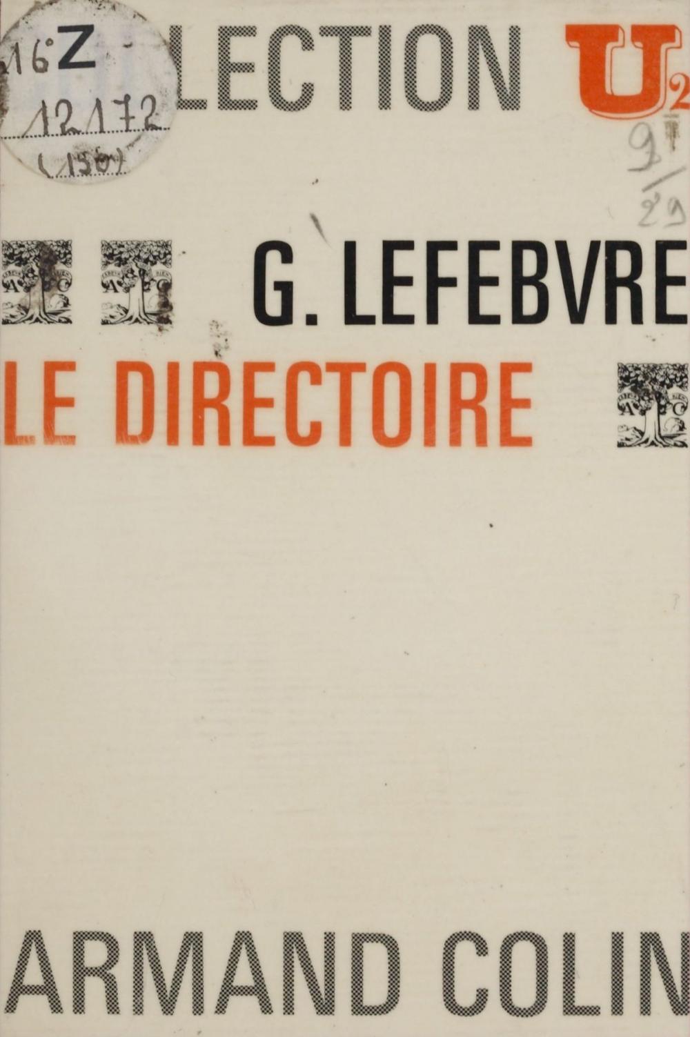 Big bigCover of Le Directoire