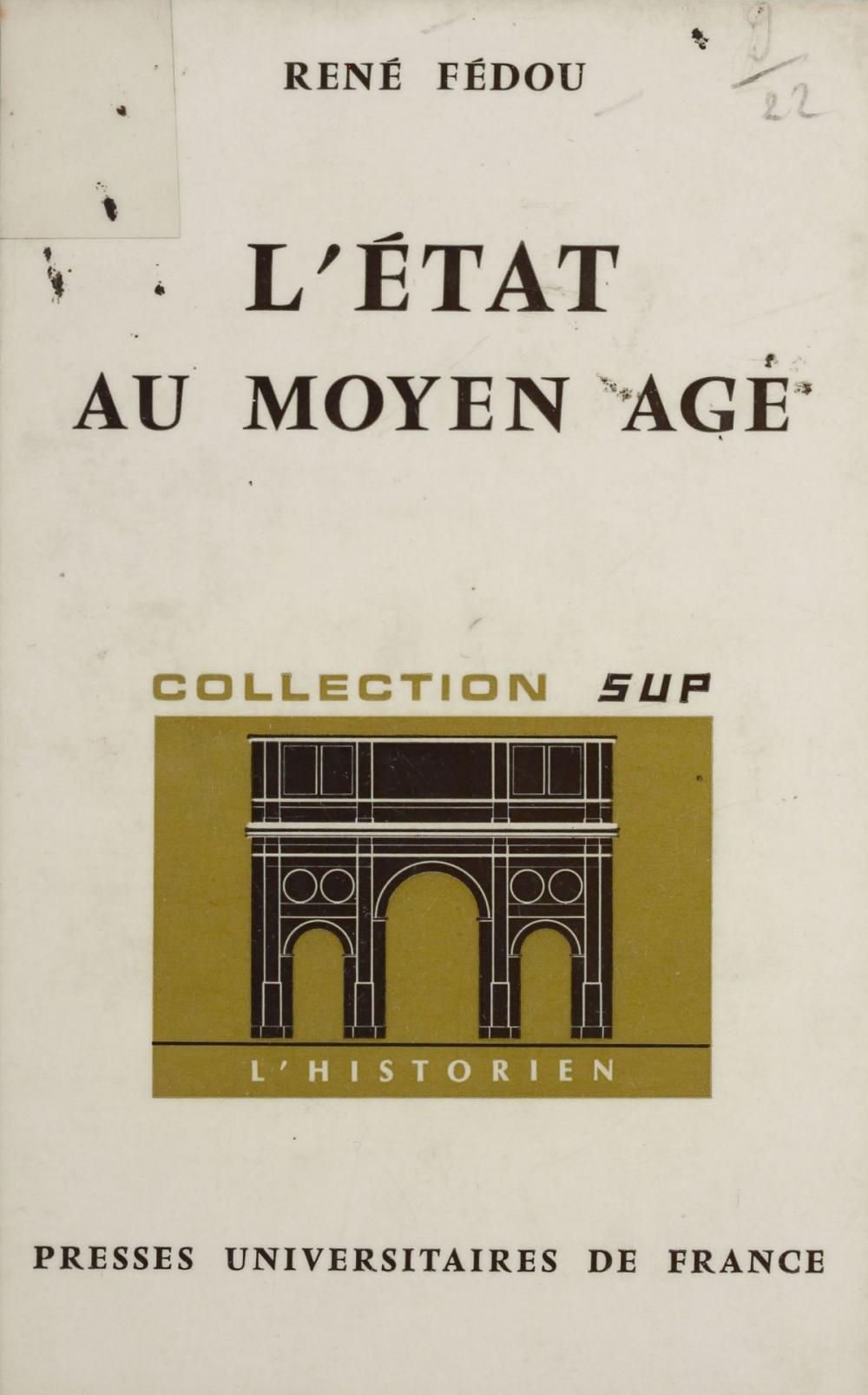 Big bigCover of L'État au Moyen âge (8)