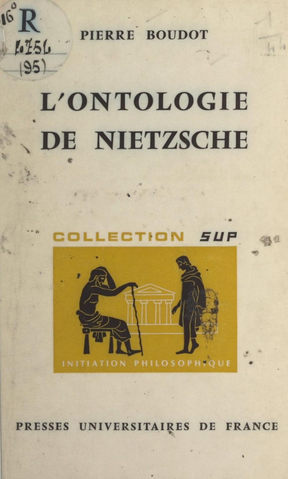 Big bigCover of L'ontologie de Nietzsche