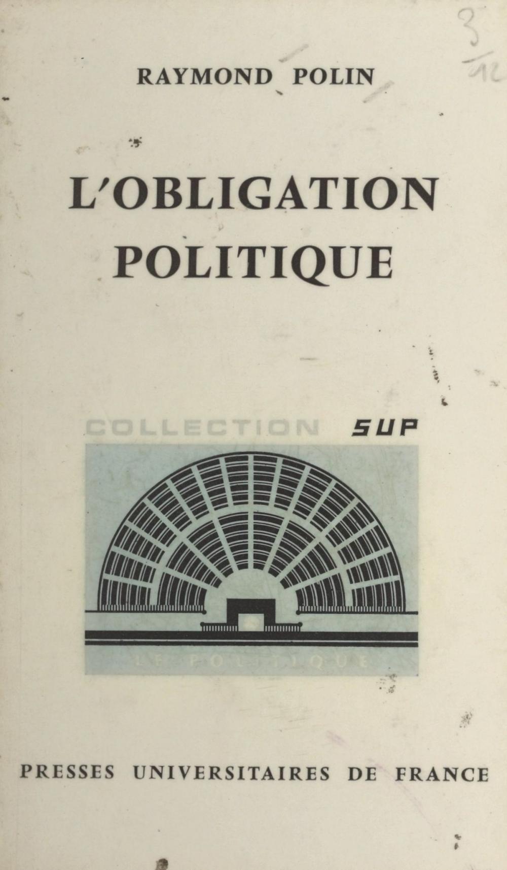 Big bigCover of L'obligation politique