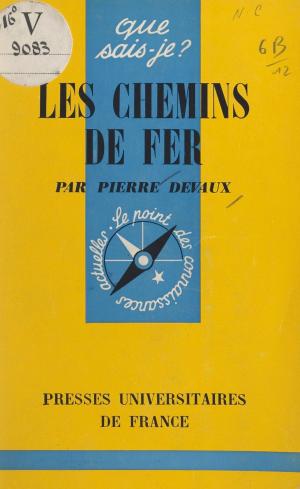 Cover of the book Les chemins de fer by Jean Orizet