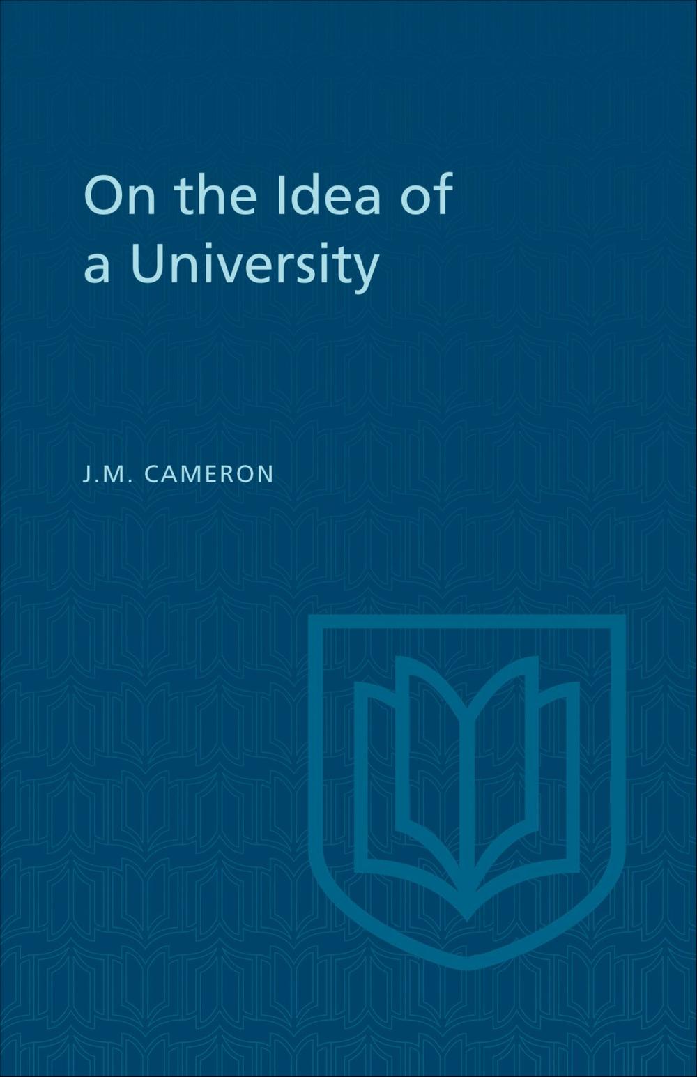 Big bigCover of On the Idea of a University