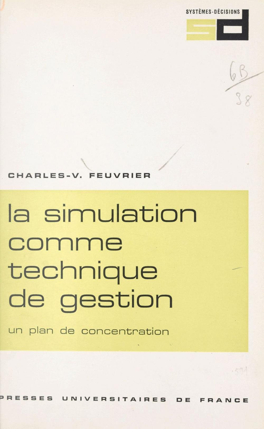 Big bigCover of La simulation comme technique de gestion