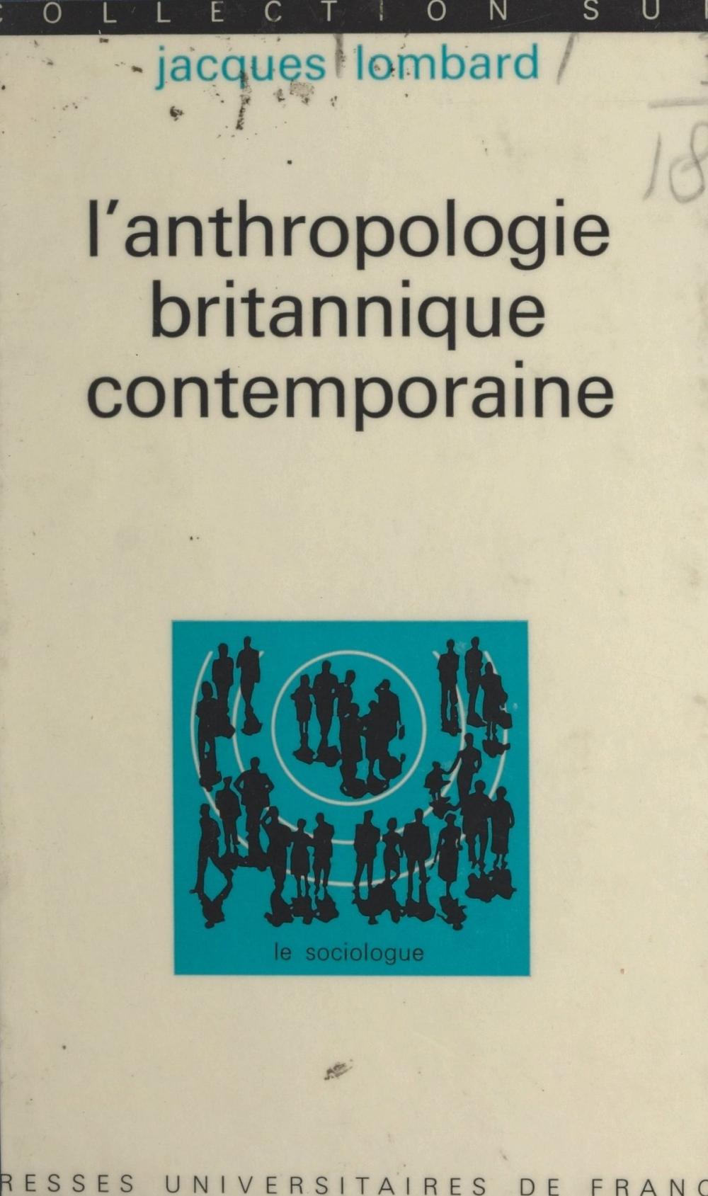 Big bigCover of L'anthropologie britannique contemporaine