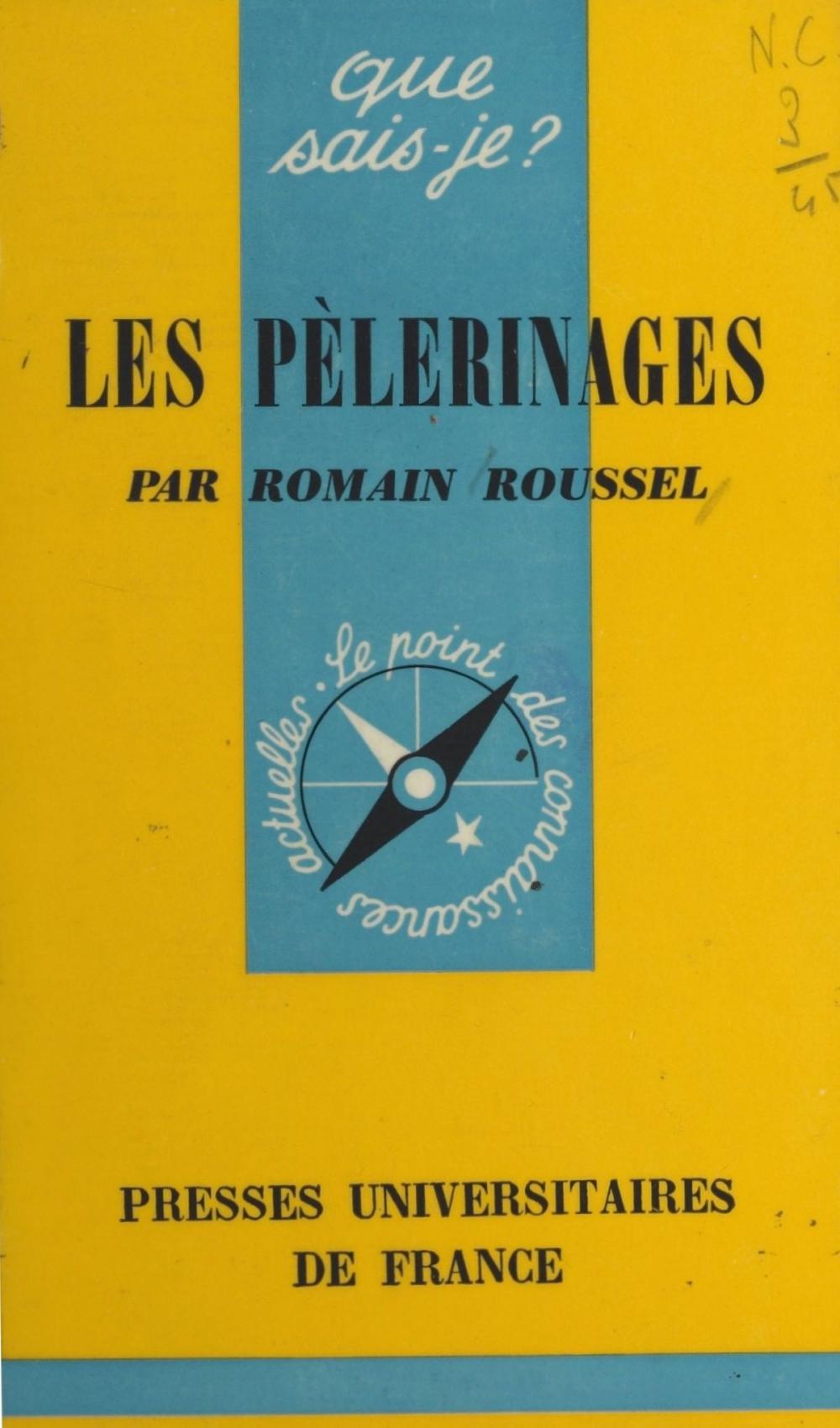 Big bigCover of Les pèlerinages