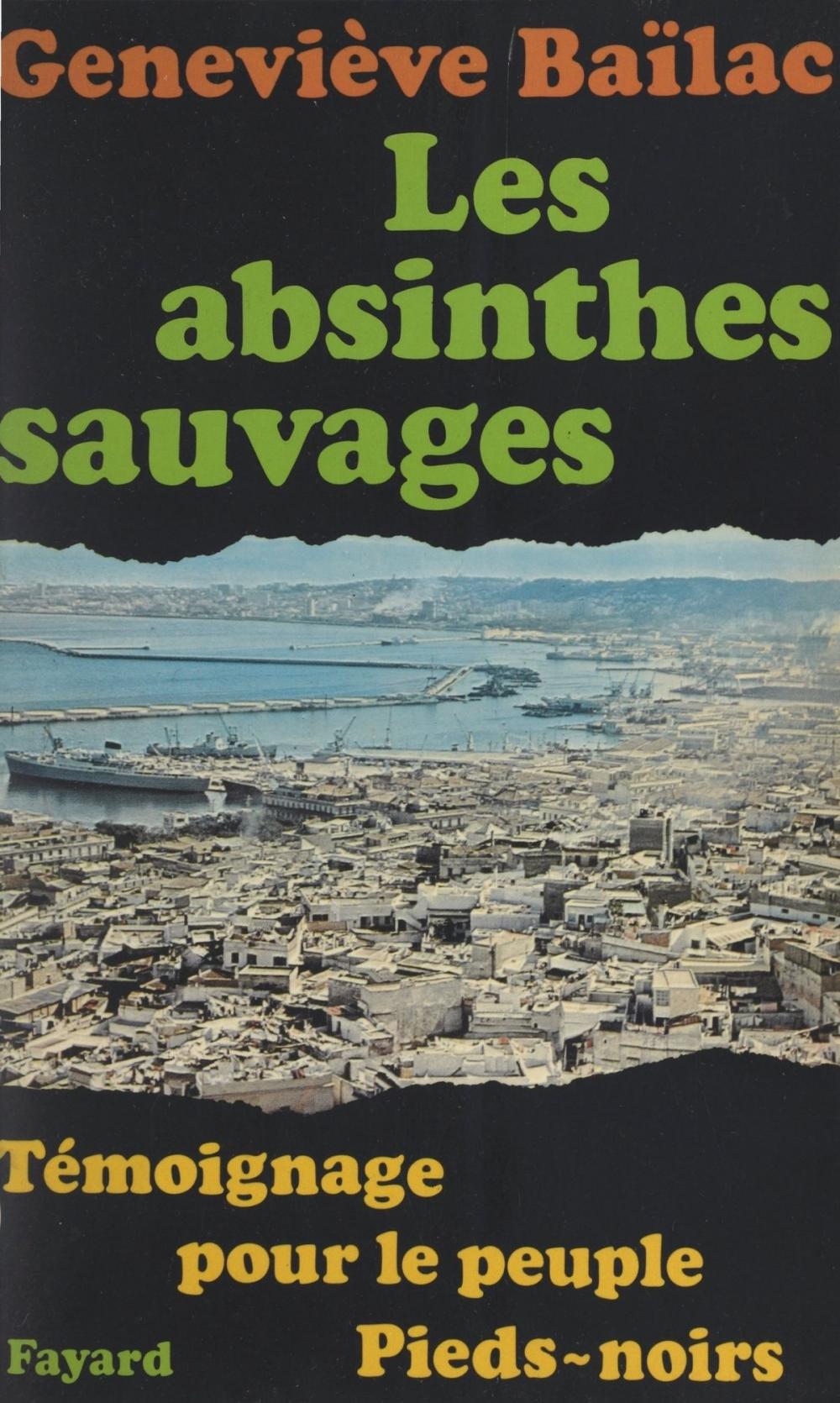 Big bigCover of Les absinthes sauvages