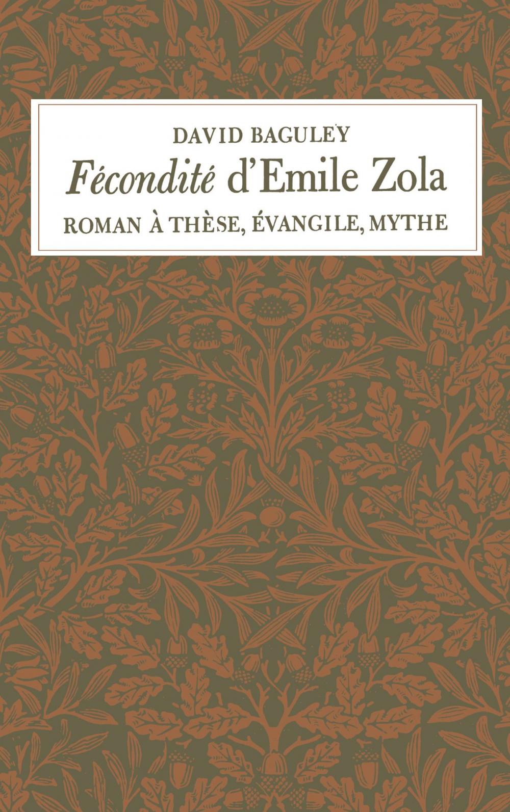 Big bigCover of Fécondité d'Emile Zola