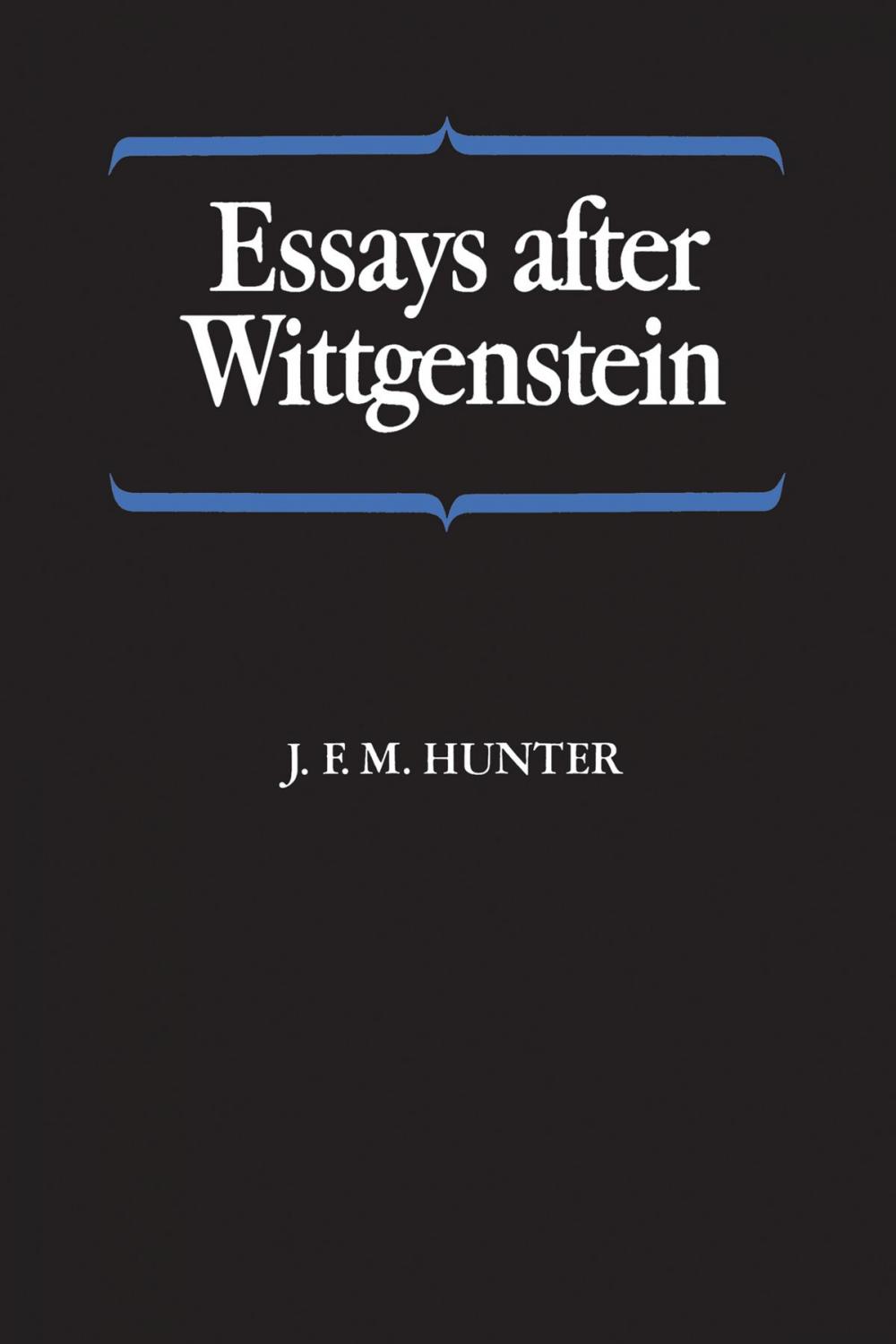 Big bigCover of Essays after Wittgenstein