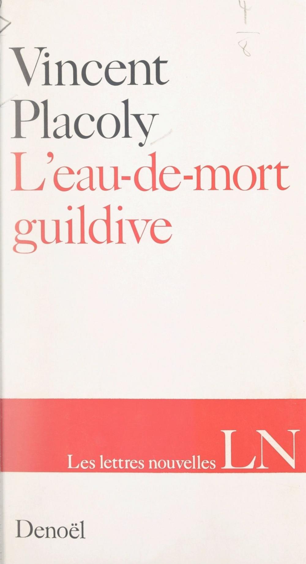 Big bigCover of L'eau-de-mort guildive