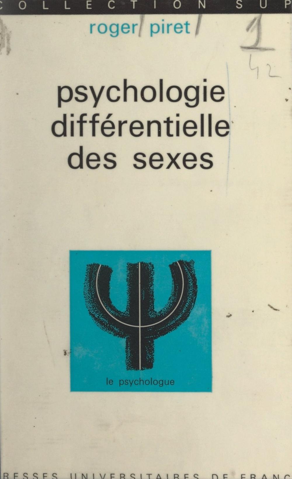 Big bigCover of Psychologie différentielle des sexes