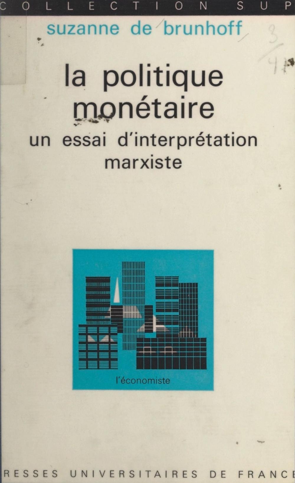 Big bigCover of La politique monétaire