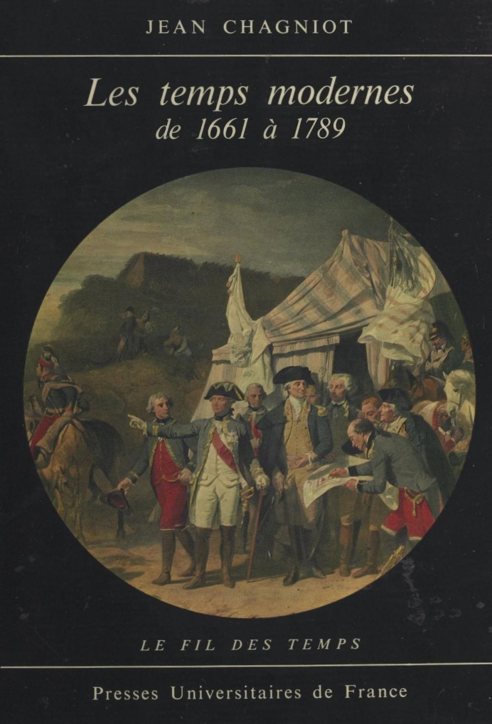 Big bigCover of Les temps modernes, de 1661 à 1789