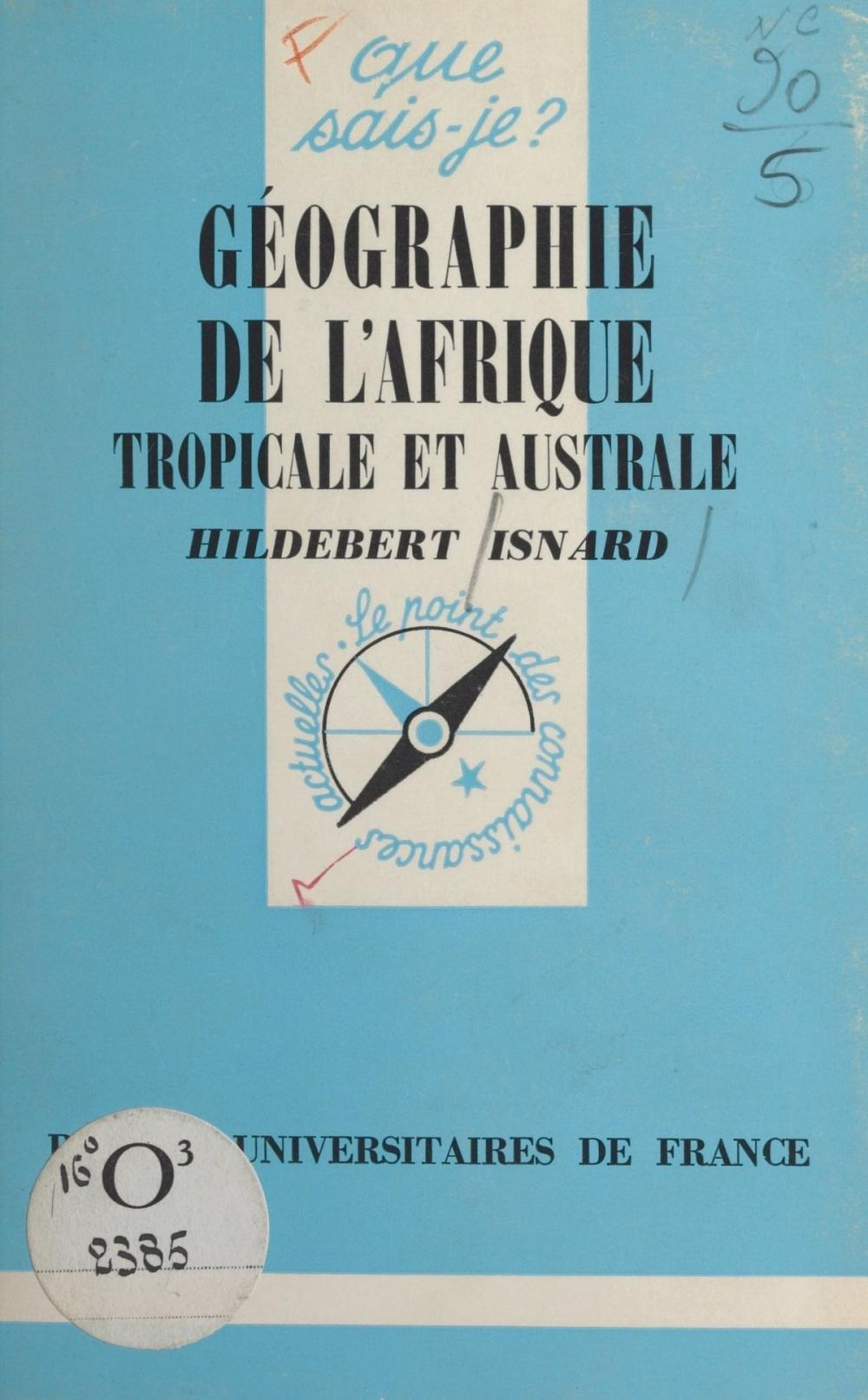 Big bigCover of Géographie de l'Afrique tropicale et australe