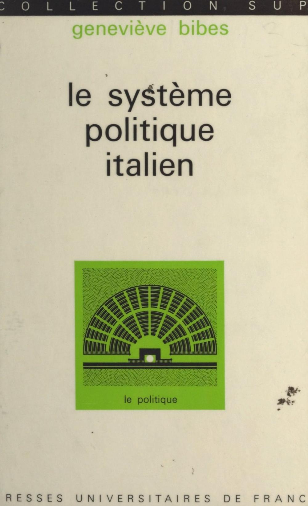 Big bigCover of Le système politique italien