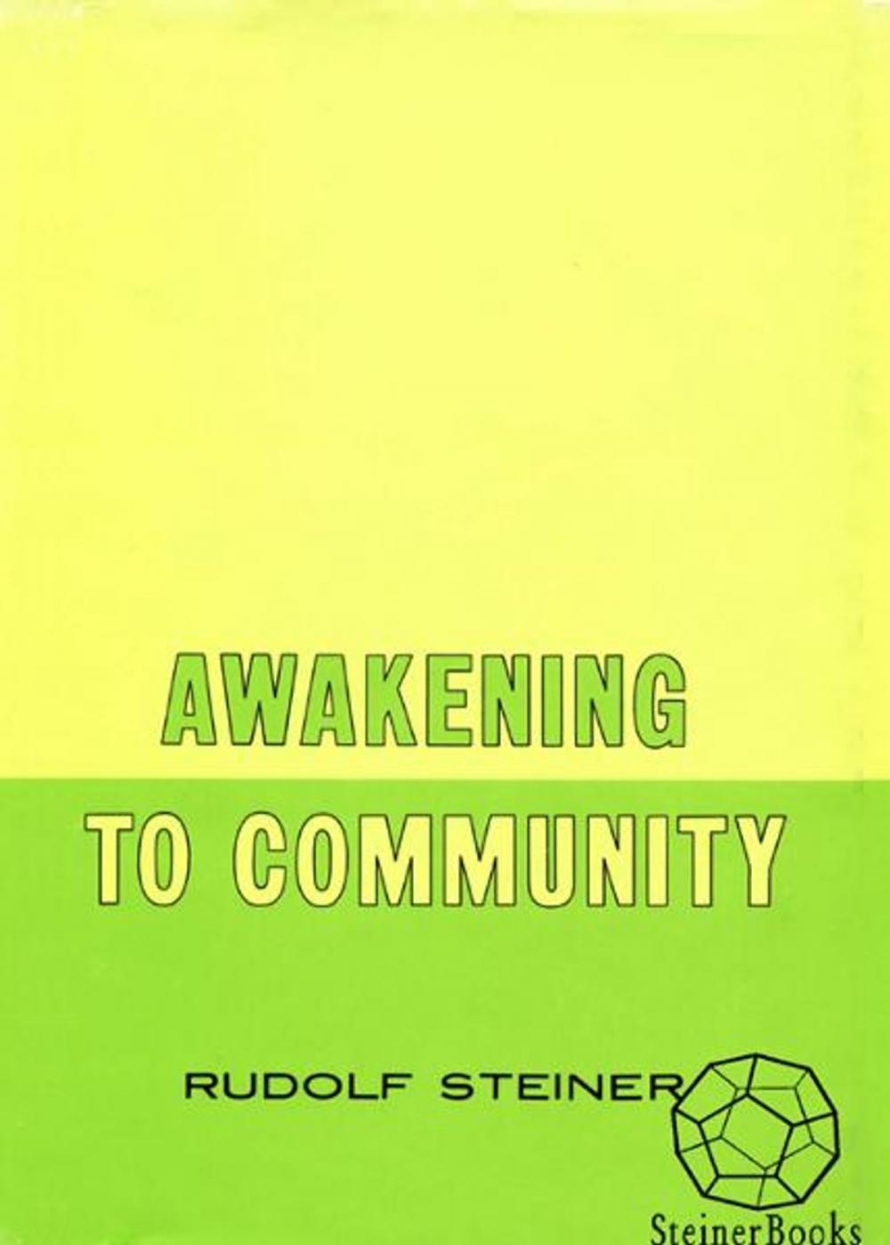 Big bigCover of Awakening to Community