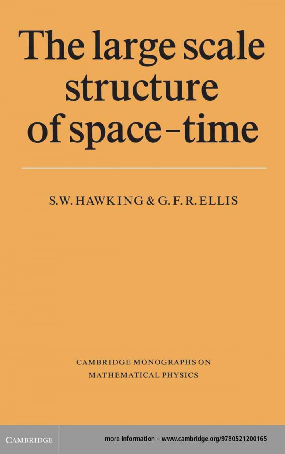 Big bigCover of The Large Scale Structure of Space-Time