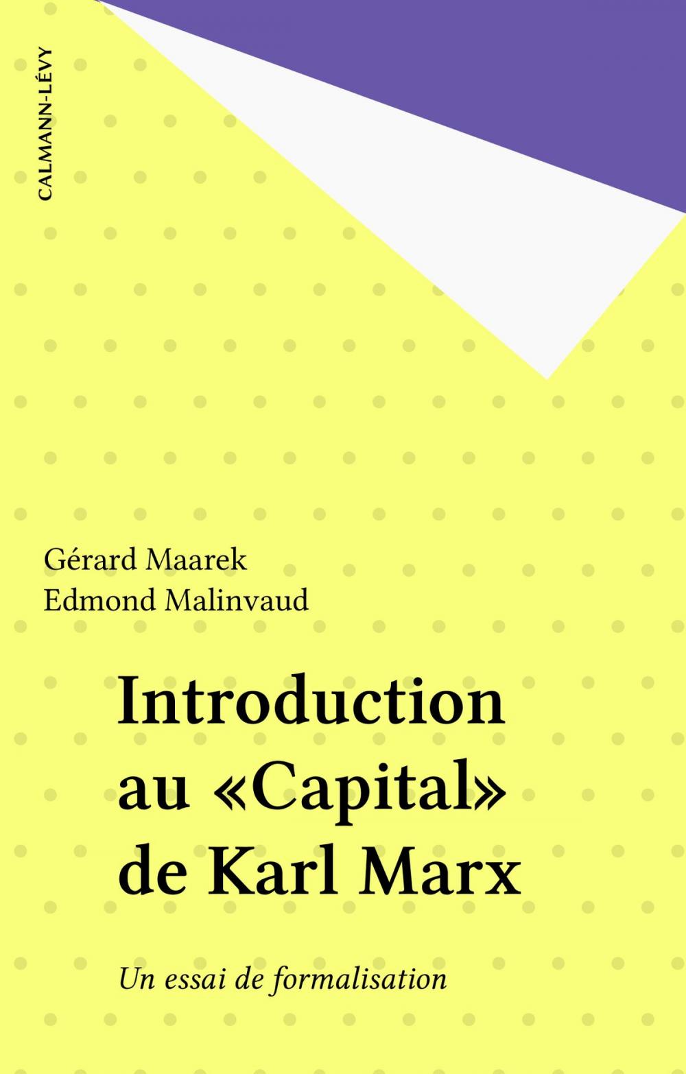 Big bigCover of Introduction au «Capital» de Karl Marx