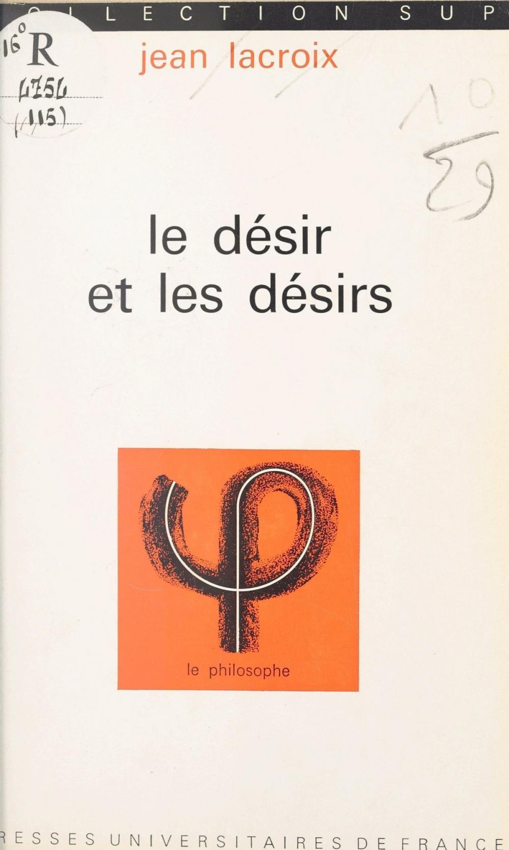 Big bigCover of Le désir et les désirs