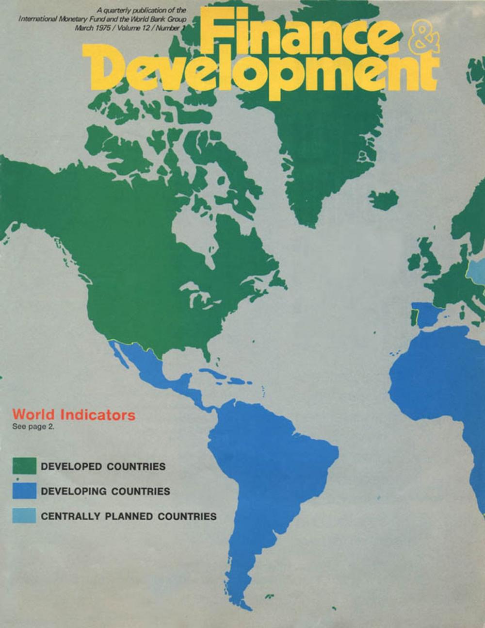 Big bigCover of Finance & Development, March 1975