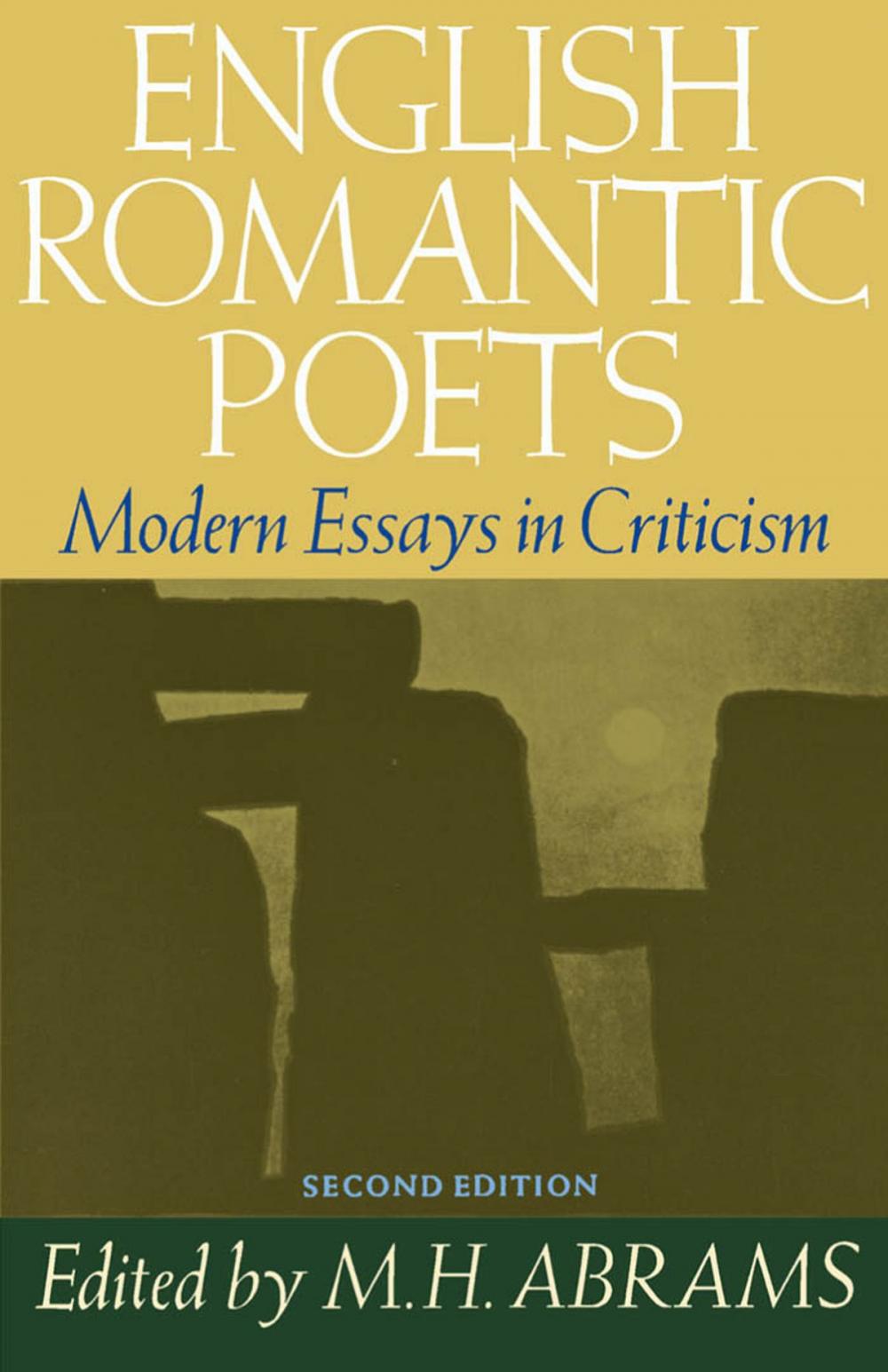 Big bigCover of English Romantic Poets