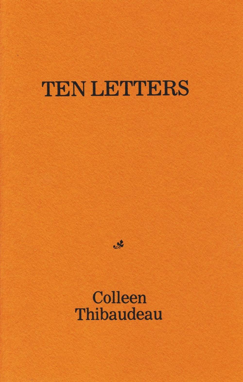 Big bigCover of Ten Letters