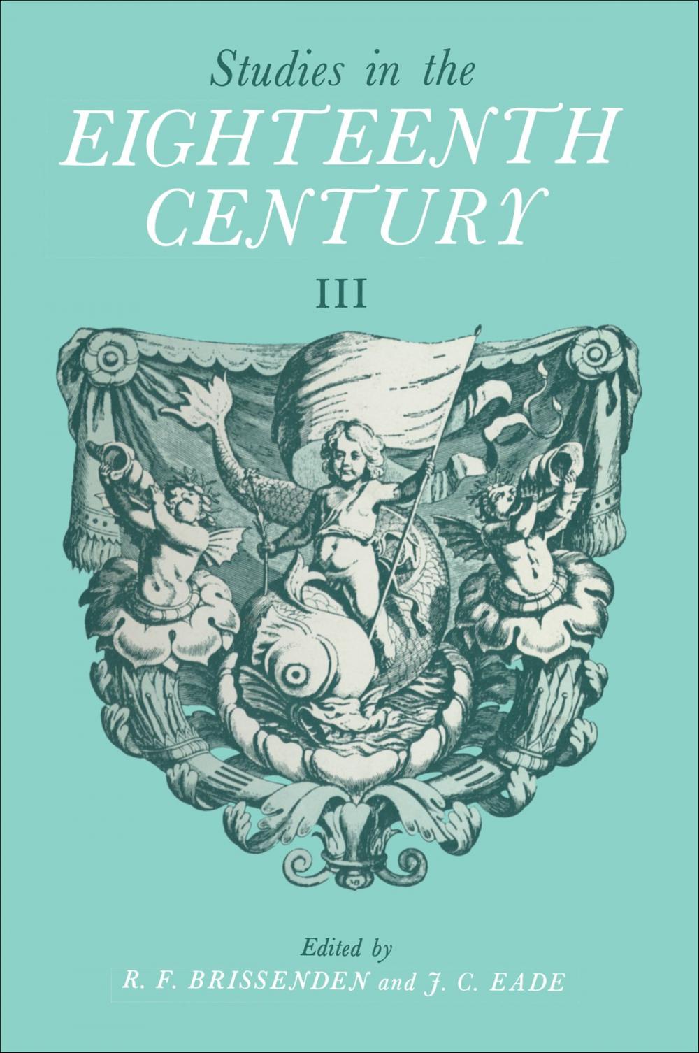 Big bigCover of Studies in the Eighteenth Century III