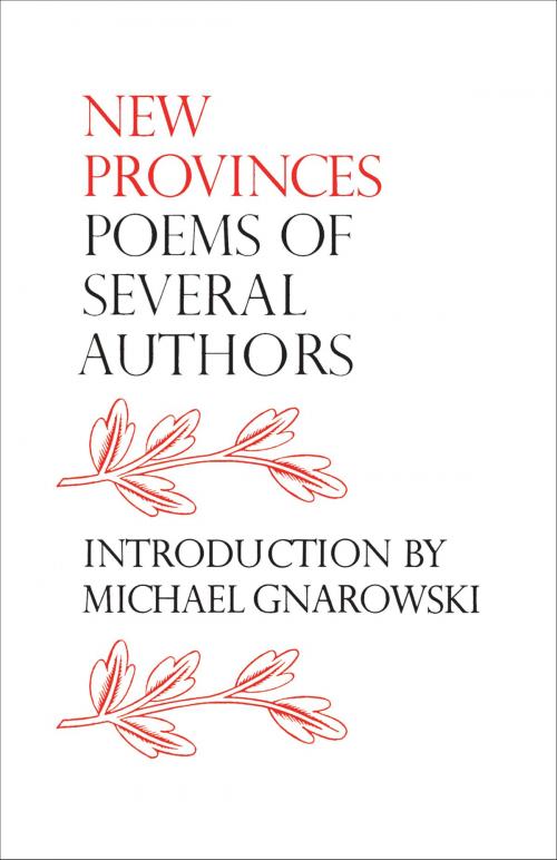 Cover of the book New Provinces by , University of Toronto Press, Scholarly Publishing Division