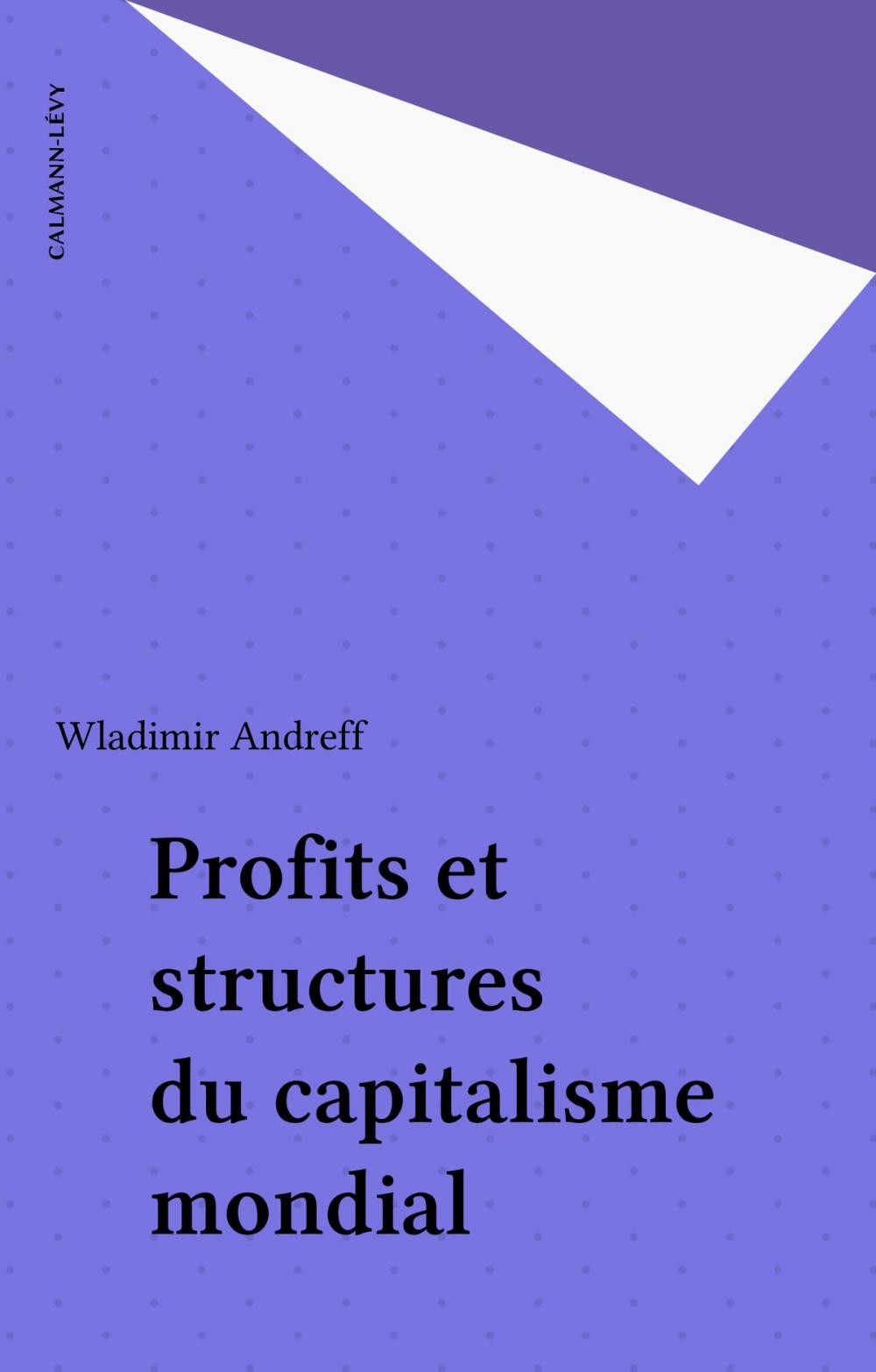 Big bigCover of Profits et structures du capitalisme mondial