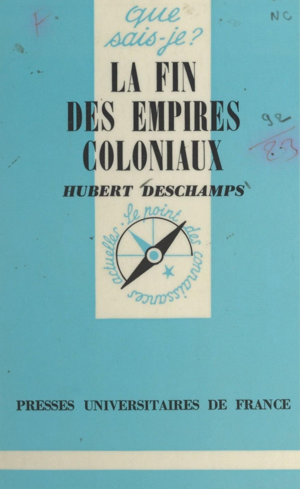 Big bigCover of La fin des empires coloniaux