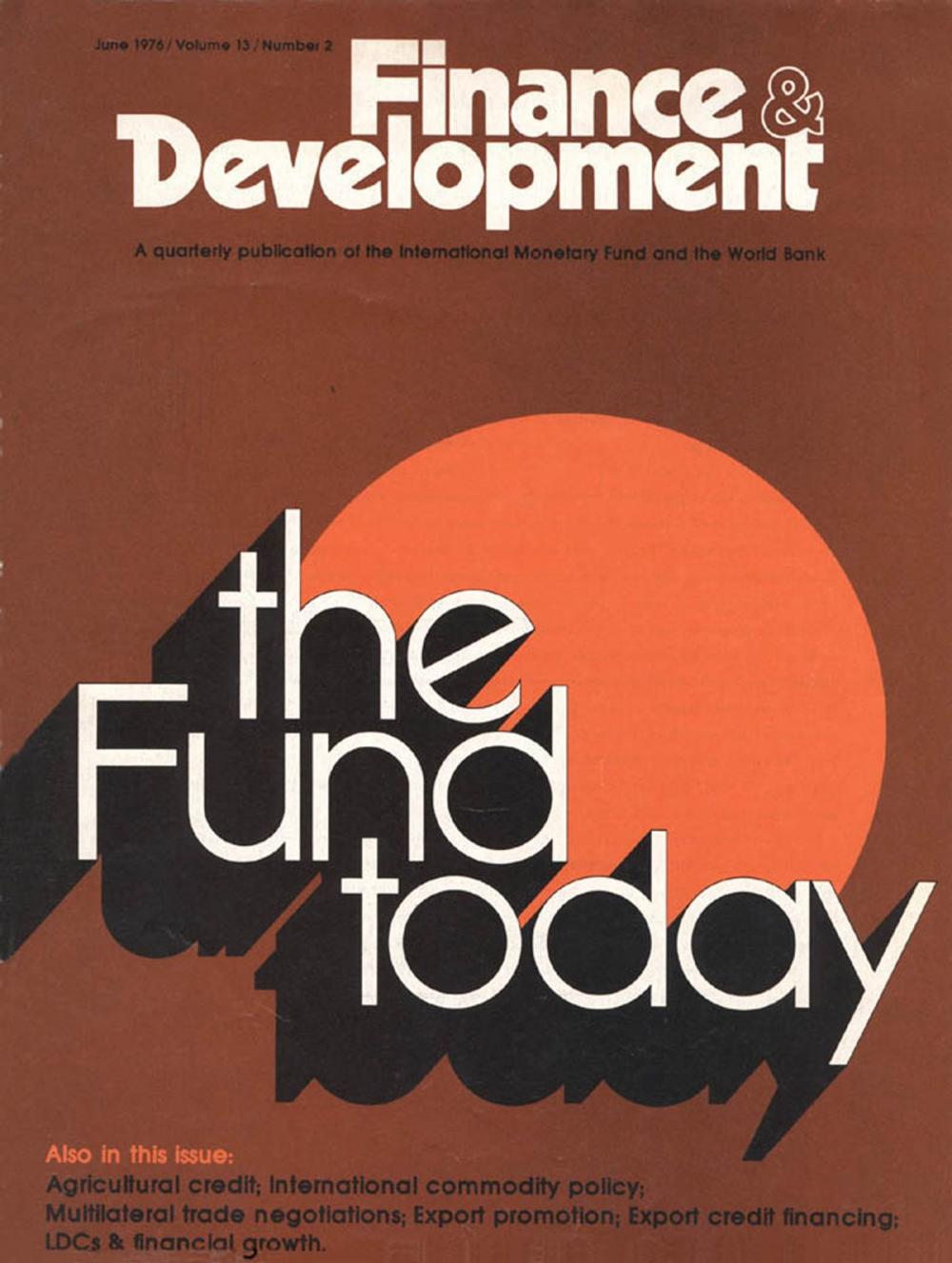 Big bigCover of Finance & Development, June 1976