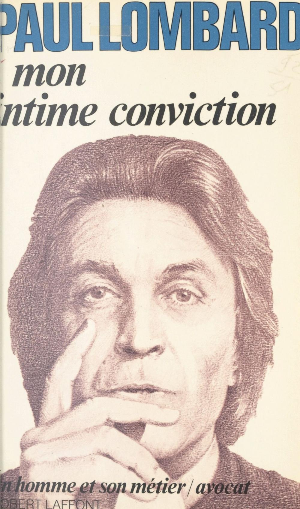 Big bigCover of Mon intime conviction