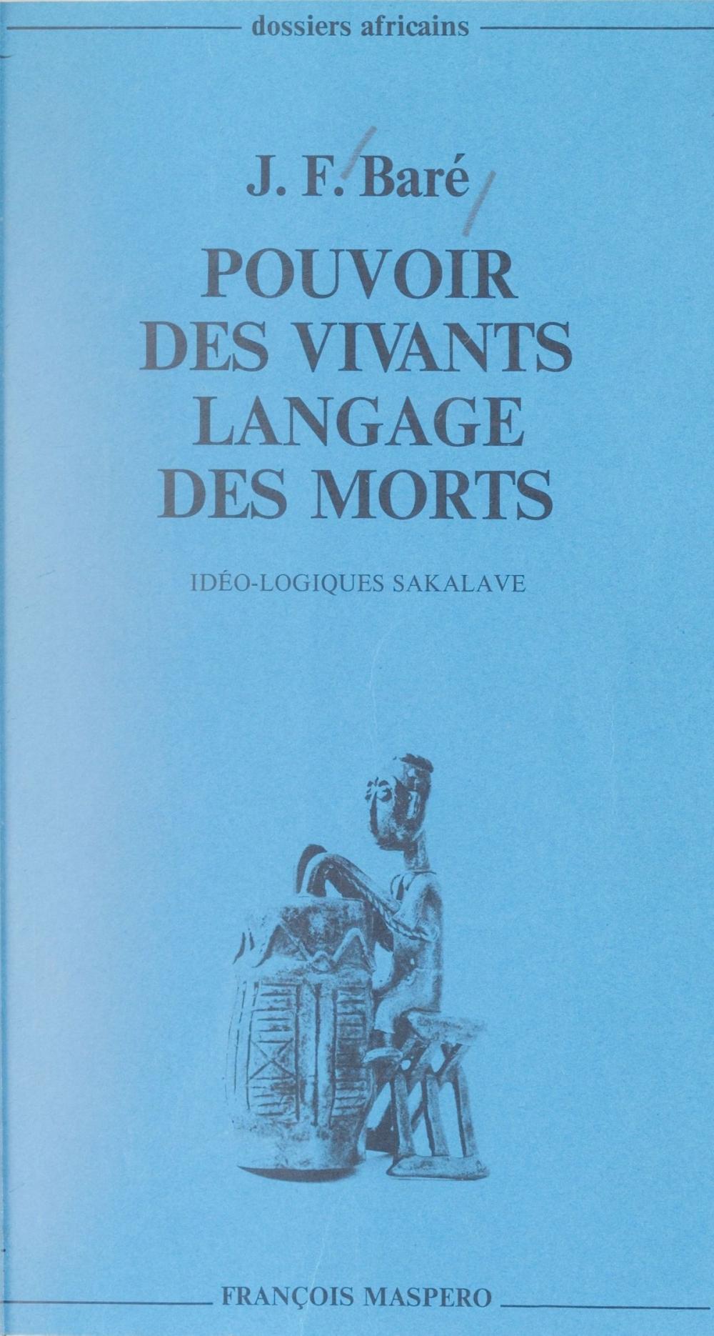 Big bigCover of Pouvoir des vivants, langage des morts