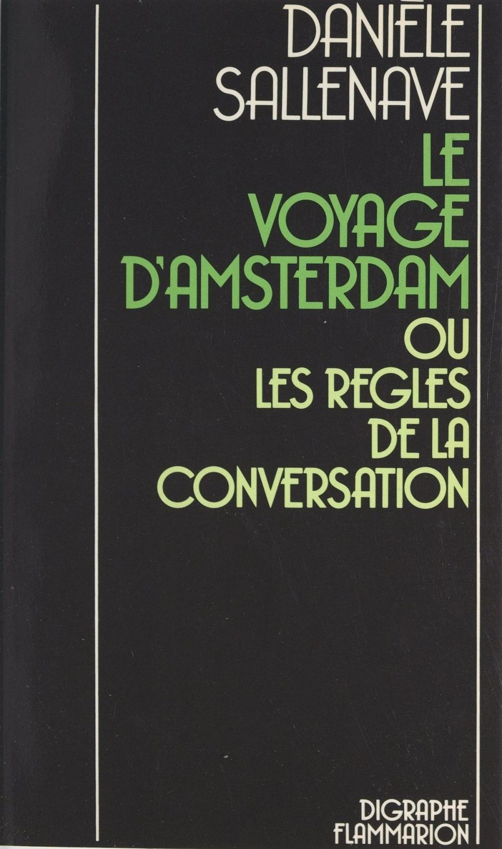 Big bigCover of Le voyage d'Amsterdam