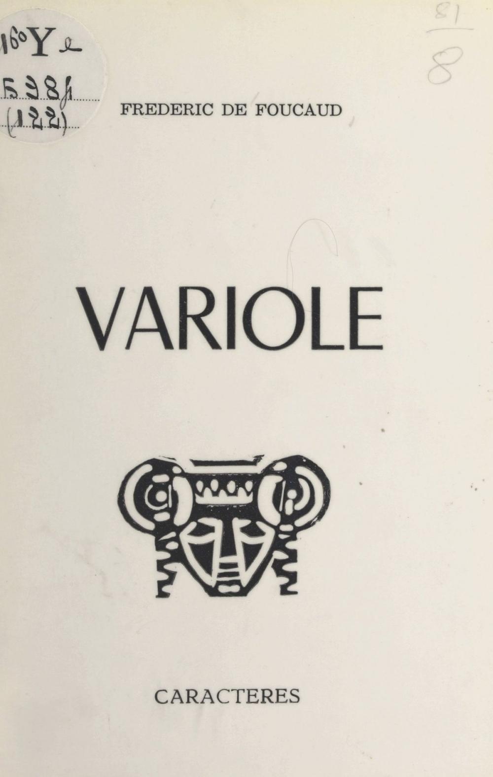 Big bigCover of Variole