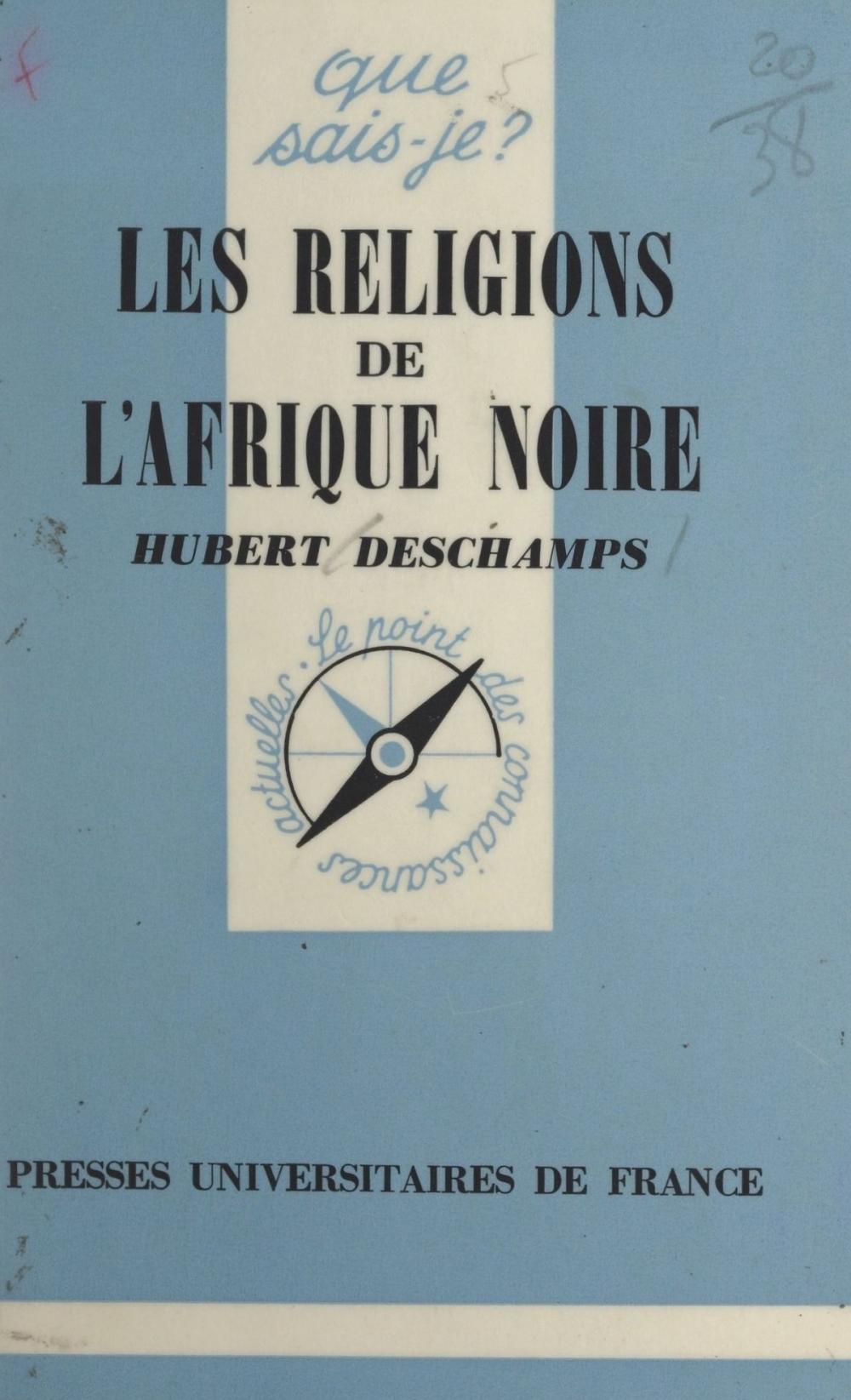 Big bigCover of Les religions de l'Afrique noire