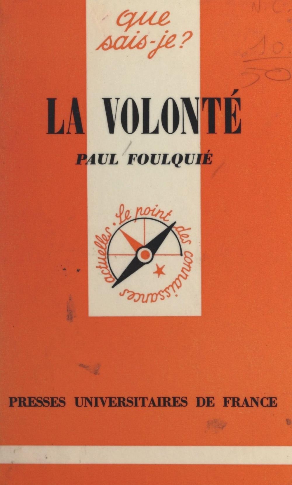 Big bigCover of La volonté